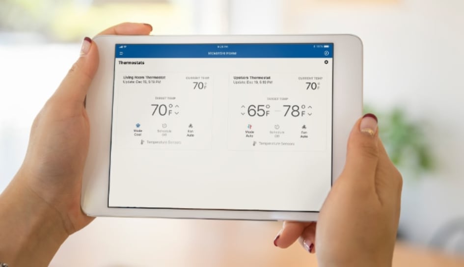 Thermostat control in Naperville